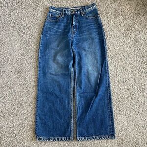 Rodeo Crowns Straight Leg Ankle Denim Jeans